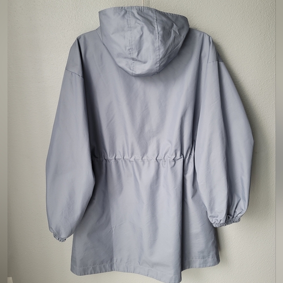 Fabletics Johanna Oversized Parka, Size Small, Color Raincloud Multi - Picture 12 of 15